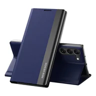 Etui i futerały do telefonów - Hurtel Sleep Case Pro etui do Samsung Galaxy S23+ z klapką podstawka niebieskie - miniaturka - grafika 1