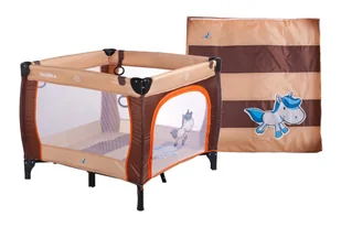 Formatex Kojec składany Quadra Brown TERO-3993 - Łóżeczka i kojce - miniaturka - grafika 7