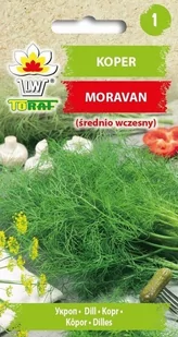 Toraf Koper ogrodowy Moravan nasiona warzyw 5g 00136 - Nasiona i cebule - miniaturka - grafika 1
