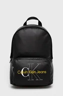 Plecaki - Calvin Klein Jeans plecak K50K508867.PPYY męski kolor czarny duży z nadrukiem - miniaturka - grafika 1