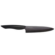 Noże kuchenne - Kyocera Shin ceramiczny nóż do plastrowania 13cm ZK-130BK-BK - miniaturka - grafika 1