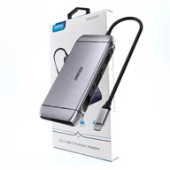 Adaptery i przejściówki - Choetech HUB-M15 9w1 Hdmi 4K Usb RJ45 Vga Pd 100W - miniaturka - grafika 1