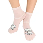 Skarpetki dla dzieci - Skarpety półfrotte z silikonem zwierzęta SF021-G-02-1 EUR 23-26 - Noviti - miniaturka - grafika 1