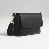 Torby i organizery dla mam - Mała torebka crossbody na ramię dla Mamy KENZA black - miniaturka - grafika 1
