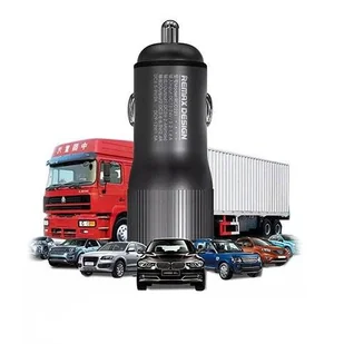 Remax Retour Series RCC221 ładowarka samochodowa 2x USB QC3.0 Quick Charge 3.0 2.4A 30W czarny - Ładowarki samochodowe - miniaturka - grafika 4