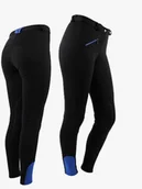 Bryczesy - Bryczesy damskie - QHP - czarne - miniaturka - grafika 1