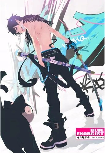 Plakat Anime Ao No Exorcist ANE_006 A3 (custom)