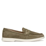 Mokasyny damskie - Mokasyny Geox D Xand 3 D550ZD 00022 C3016 Khaki - miniaturka - grafika 1