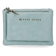 Portfele - Pepe Jeans Diane Portfel Neceser Niebieski 17x9x2 cms Skóra syntetyczna, niebieski, Monedero Neceser, Portfel potrzebny - miniaturka - grafika 1