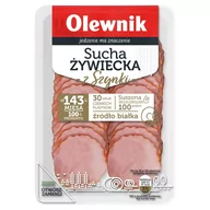 Kiełbasa i wędliny - Olewnik Sucha żywiecka z szynki 90 g - miniaturka - grafika 1