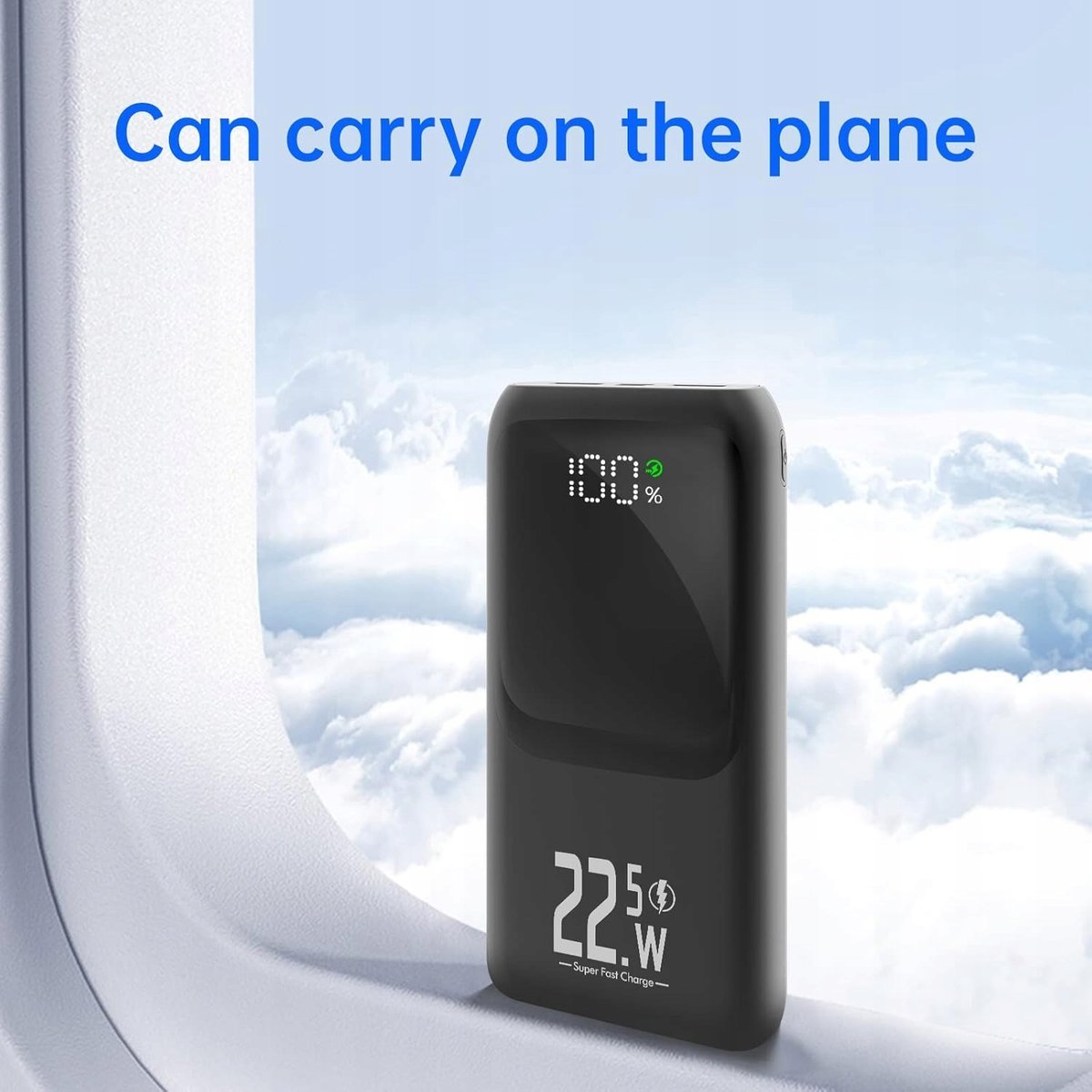 STYLOWA PRZENOŚNA ŁADOWARKA POWER BANK SZYBKIE ŁADOWANIE 10000mAh-20000mAh