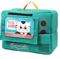 Legowiska dla kotów - Legowisko dla kota SMART KITTY Fashion TV, zielone - miniaturka - grafika 1
