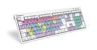 Klawiatury - Logickeyboard LKB-FCPX10-CWMU-UK klawiatura Biuro USB QWERTY British English Wielobarwny LKB-FCPX10-CWMU-UK - miniaturka - grafika 1