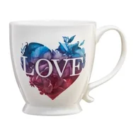 Kubki - Kubek 480 ml wielokolorowe serce LOVE - miniaturka - grafika 1