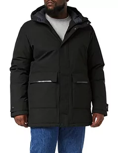 Jack & Jones męska kurtka JJETIKO Parka SN, czarna, L - Kurtki męskie - miniaturka - grafika 1