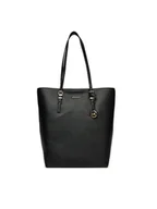 Torebki damskie - MICHAEL Michael Kors Torebka Quinn 30S5GQNT3L Czarny - miniaturka - grafika 1