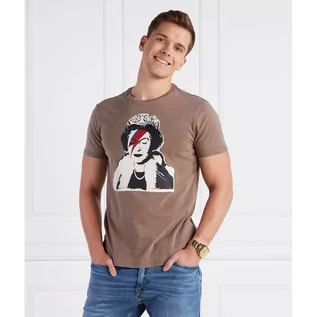 Koszulki męskie - GUESS T-shirt BANKSY QUEEN | Regular Fit - grafika 1