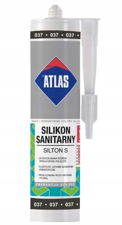 Silpac sanitarny ATLAS ARTIS 280 ml - grafit ATSASSGR-30
