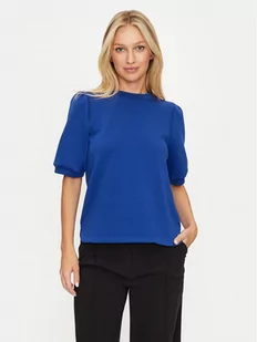 Vila Bluza Reflect 14097562 Niebieski Loose Fit - Bluzy damskie - miniaturka - grafika 1