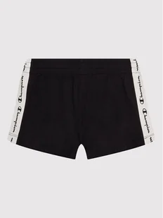 Champion Szorty sportowe 404357 Czarny Regular Fit - Spodenki damskie - miniaturka - grafika 1