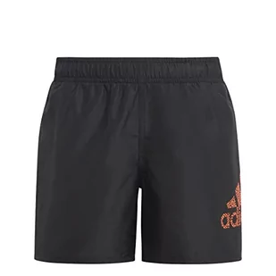 adidas, Clx, bokserki łazienkowe, czarne/aplikacje solarne, czerwone, 1112, męskie - Kąpielówki męskie - miniaturka - grafika 1