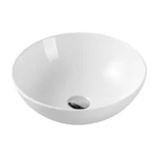 Umywalki - Lavita Umywalka KLAUDIA 40 X 40 DOMINO - miniaturka - grafika 1