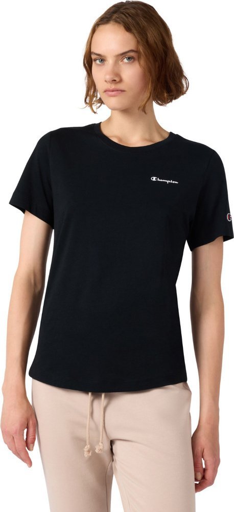 Champion Koszulka damska Champion Short Sleeve T-shirt czarna 118408 KK001 XS