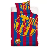 Pościel dla dzieci - FC Barcelona Granatowo-bordowy komplet bawełnianej pościeli 140x200cm, OEKO-TEX - miniaturka - grafika 1