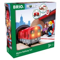 Pociągi dla dzieci - BRIO Zestaw startowy Metro 33513 - miniaturka - grafika 1