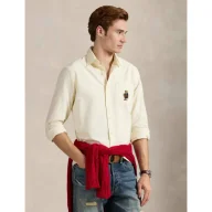 Koszule męskie - POLO RALPH LAUREN Koszula Custom fit oxford - miniaturka - grafika 1