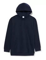 Bluzy męskie - JACK&JONES PLUS Męska bluza z kapturem Jorbrink Sweat Hood PLS, granatowa, 3XL - miniaturka - grafika 1