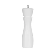 Młynki do soli i pieprzu - Młynek manualny do przypraw 21 cm biały - miniaturka - grafika 1
