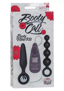 Booty Call Booty Call Vibr-Booty Call Booty Vibro Kit Black - Zestaw akcesoriów analnych, czarny - Zestawy erotyczne - miniaturka - grafika 2