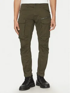 G-Star Raw Spodnie materiałowe Rovic D02190-5126 1260 Zielony Regular Fit - Spodnie męskie - miniaturka - grafika 1