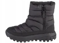 Śniegowce damskie - COLUMBIA CZARNE ŚNIEGOWCE ZIMOWE Z ZAMKIEM I OCIEPLENIEM 38 J6A - miniaturka - grafika 1