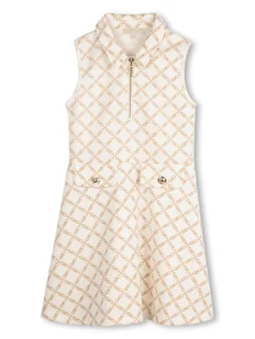 Michael Kors Sukienka codzienna R30300 S Beżowy Regular Fit - Sukienki i spódniczki dla dziewczynek - miniaturka - grafika 1