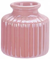 Wazony i flakony - Wazon porcelanowy 8x8cm - Mały błyszczący dekoracyjny - miniaturka - grafika 1