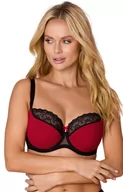 Biustonosze - Biustonosz półusztywniany semi-soft czerwony VB-453, Kolor czerwony, Rozmiar 75G, Vena - Primodo.com - miniaturka - grafika 1