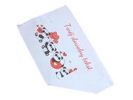 Gadżety na imprezę - Ręcznik personalizowany na Walentynki - 30x50 cm - miniaturka - grafika 1