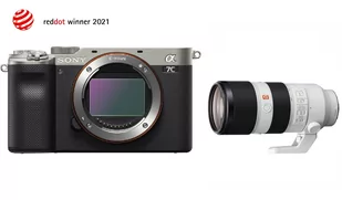 Sony A7C srebrny ILCE7C + obiektyw Sony 70-200mm F/2,8 GM OSS - SEL70200GM - Aparaty Cyfrowe - miniaturka - grafika 1