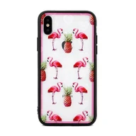 Etui i futerały do telefonów - Beline Etui Hearts iPhone 6/6S wzór 1 clear (flamingos) - miniaturka - grafika 1