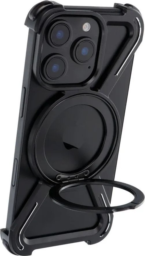 Futerał TITANIUM Escort do IPHONE 15 PRO MAX czarny
