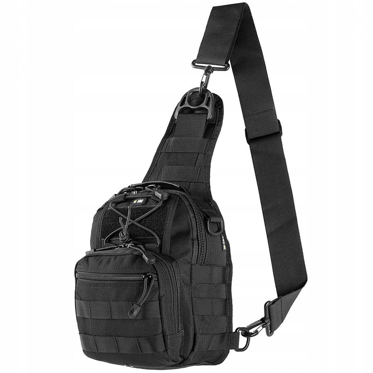Torba Plecak Taktyczna na Ramię M-Tac Urban City Patrol Carabiner Czarna