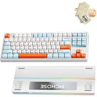 Klawiatury - MCHOSE MC-K87-5 Pomarańczowo-niebieski MC-K87-5 - miniaturka - grafika 1