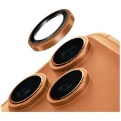 Szkła hartowane na telefon - Szkło na obiektyw aparatu UNIQ Optix Prime Camera Lens Protector do iPhone 17 Pro / 17 Pro Max / 15 Pro / 15 Pro Max z aplikatorem sunset - miniaturka - grafika 1