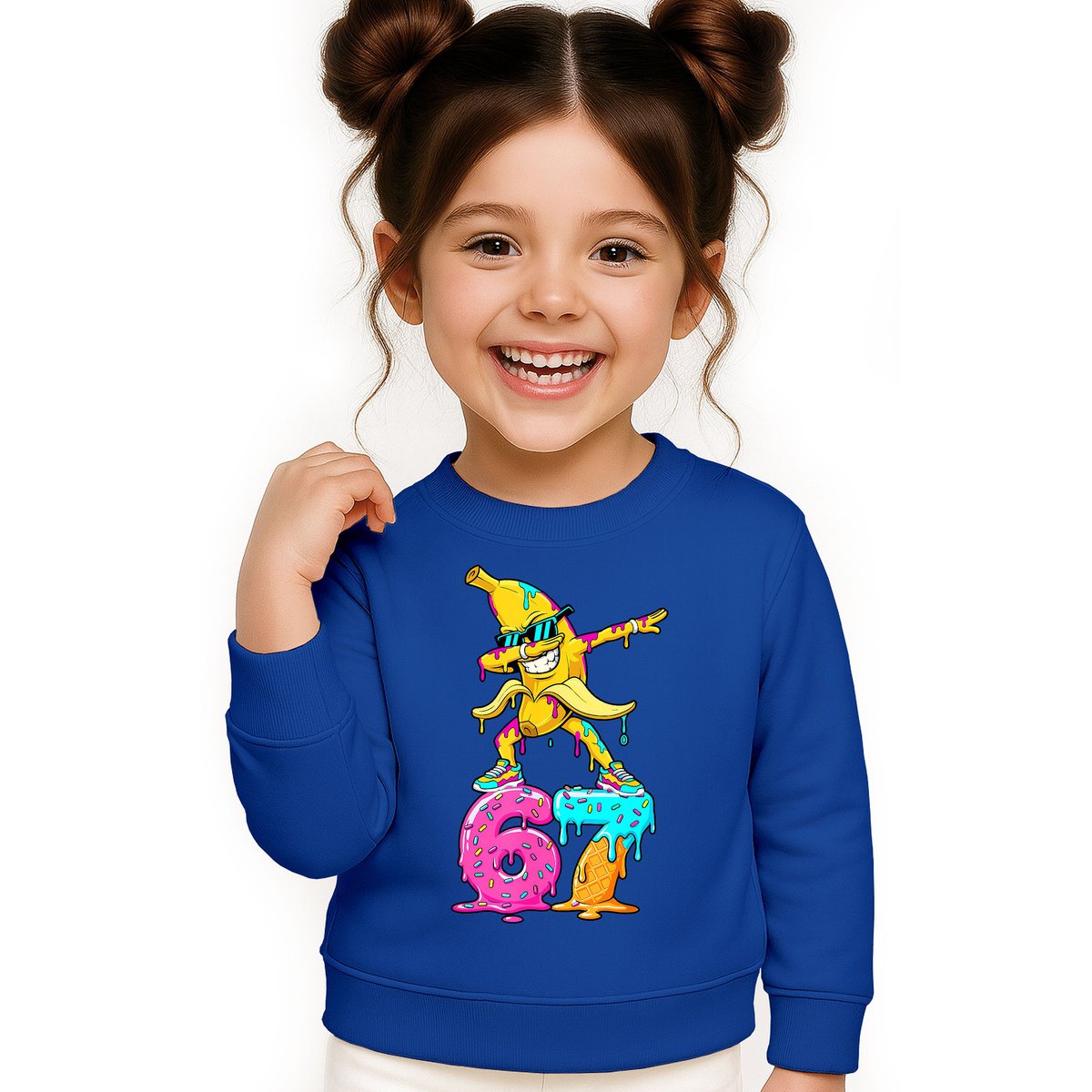 BLUZA DZIECIĘCA 67 SIX SEVEN VIRAL 122-128 DLA CHŁOPCA DZIEWCZYNKI