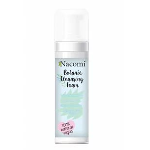 Nacomi Oczyszczająca pianka do mycia twarzy - Botanic Cleansing Foam Oczyszczająca pianka do mycia twarzy - Botanic Cleansing Foam - Pianki do mycia twarzy - miniaturka - grafika 1