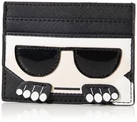 Etui na dokumenty i karty - Karl Lagerfeld Paris Etui na karty damskie KKarl etui na karty kredytowe, - Czarny wiele - Rozmiar Uniwersalny - miniaturka - grafika 1