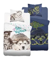 Pościel dla dzieci - Pościel 160 x 200 2cz FLUO Młodzieżowa Jaime 4541A - miniaturka - grafika 1