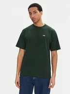 Koszulki męskie - Vans T-Shirt Left Chest II VN000P1P Zielony Loose Fit - miniaturka - grafika 1